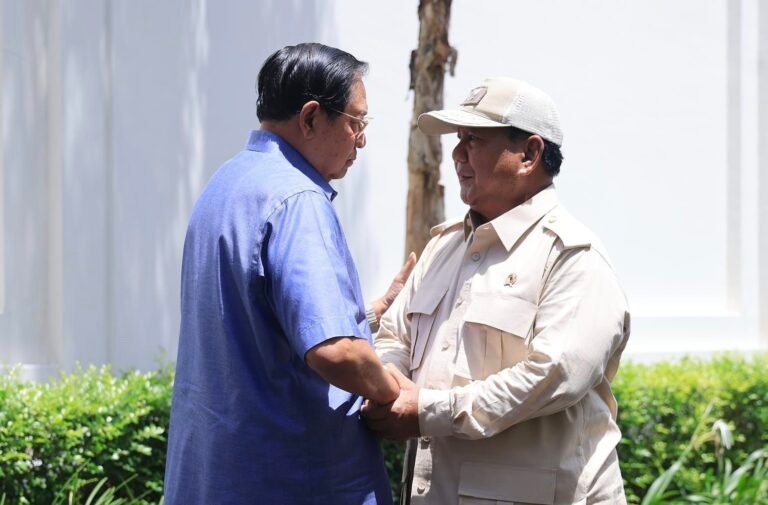 Silaturahmi Prabowo dan SBY Kokohkan Koalisi Pemerintah