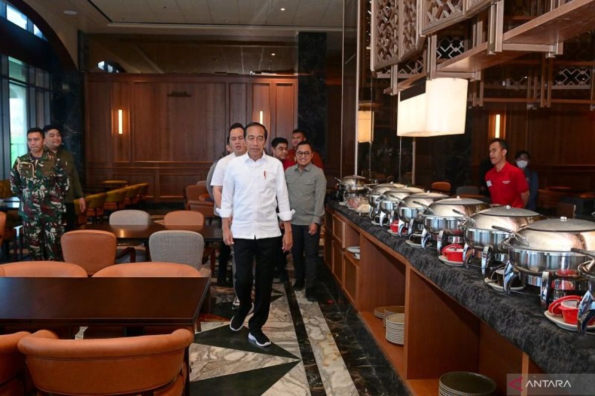 Presiden Joko Widodo Tinjau Hotel Nusantara